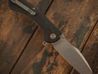 Складной нож CJRB Barranca, сталь D2, G10, черный