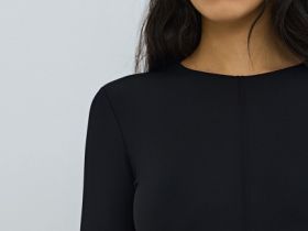 Облегающее платье, Черный