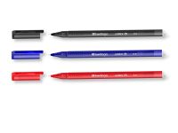 Ручка гелевая стираемая Berlingo "Apex E" 0,5 мм, трехгранная, синяя