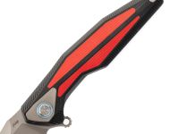 Складной нож Tulay Rikeknife, сталь 154CM, Red G10