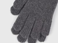 Вязаные перчатки, Серый