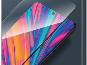 Защитное стекло BoraSCO для Xiaomi REDMI Note 14 4G с чёрной рамкой
