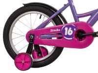 Детский велосипед Novatrack Strike 16, год 2022, цвет Зеленый