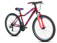 Женский велосипед Stels Miss 5000 V, год 2025, цвет Красный-Розовый, ростовка 18