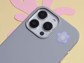 Наклейка VLP 3D фиолетовый цветок