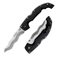 Нож складной Cold Steel Kris Voyager, сталь AUS-10A, рукоять Griv-Ex, черный