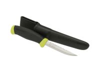 Нож с фиксированным лезвием Morakniv Fishing Comfort Scaler 098, сталь Sandvik 12C27, рукоять резина/пластик
