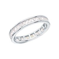 Серебряное кольцо с фианитами
