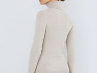 Базовая водолазка, Бежевый