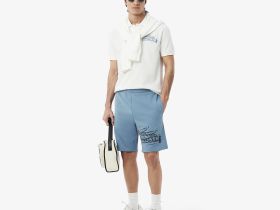 Мужские шорты Lacoste из органического хлопка