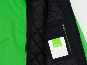 Куртка текстильная с полиуретановым покрытием для мальчиков (бомбер)