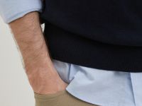 Джемпер свободного силуэта из хлопка