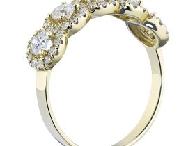 Классическое кольцо из желтого золота с бриллиантами э0301кц09181000