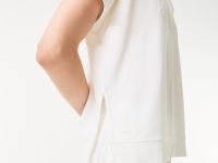 Женская хлопковая футболка Lacoste