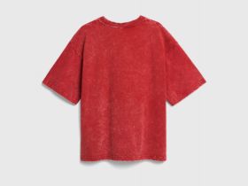 Футболка с принтом для девочек, Красный