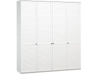 Распашной шкаф Монмарт 4-200x240 Белый