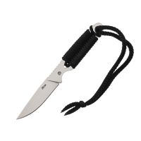 Скелетный шейный нож Кизляр ПП Игла, сталь AUS-8, рукоять обмотка из синтетического шнура