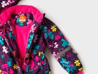 Комбинезон текстильный с полиуретановым покрытием для девочек