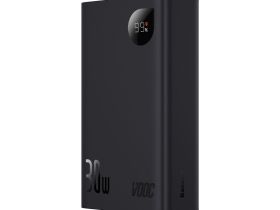Внешний аккумулятор Baseus Adaman2 Digital Display Fast Charge 20000mAh 30W (черный) (PPADM2-20)