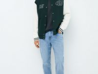 Бомбер на кнопках, Зеленый