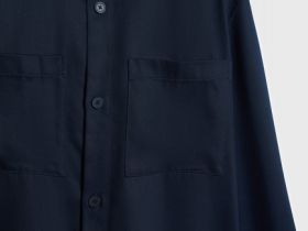 Рубашка из лиоцелла, Черный