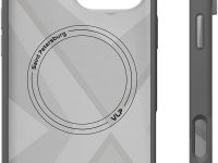 Клип-кейс VLP Aster Pro Case для Apple iPhone 16 Pro с MagSafe серый