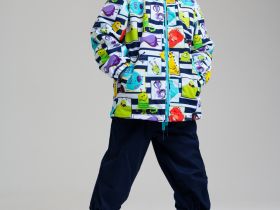 Куртка текстильная с полиуретановым покрытием для мальчиков (ветровка)