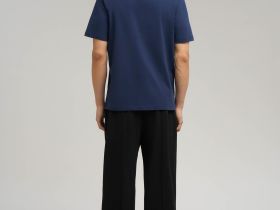 Футболка прямого кроя из джерси