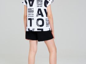 Шорты трикотажные для девочек, 2 шт в комплекте