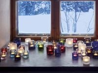 Iittala Подсвечник для чайной свечи 6,9х6 см серый Kivi Iittala