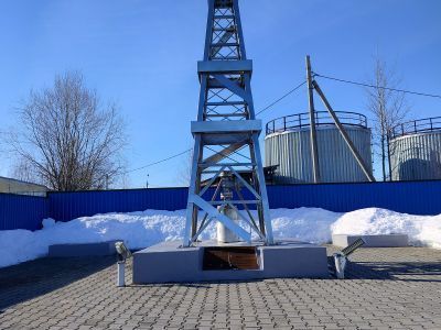 Скважина Р-1, связанная с открытием первого месторождения природного газа в Западной Сибири