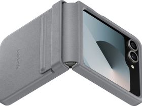 Клип-кейс Samsung Kindsuit Case для Galaxy Z Flip6 Серый