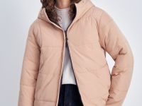 Двусторонняя утепленная куртка прямого кроя