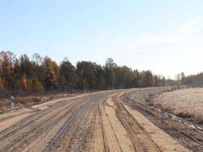 В Усть-Майском районе отремонтировали трехкилометровый участок дороги