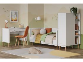 Шкаф детский Виоли 1-86x140 Белый