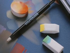 Набор прессованной пастели nuance., Tablette chromatique, яркие оттенки, 10 цв., с инструментами