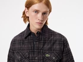 Мужская рубашка Lacoste свободного кроя