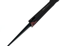 Складной нож Daggerr Cinquedea all black DLC, сталь VG-10, рукоять G10