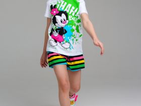 Шорты трикотажные для девочек, 2 шт в комплекте