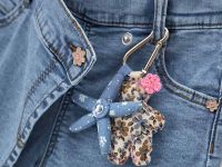 Шорты с брелоком для маленькой девочки