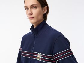 Мужская толстовка Lacoste из эластичного хлопка