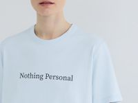 Футболка с принтом, Голубой