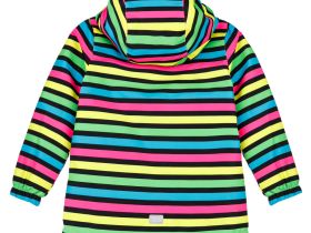 Куртка текстильная с полиуретановым покрытием для девочек (ветровка)