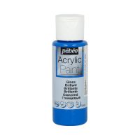 Акрил для декора Pebeo "Acrylic Paint" 59 мл, глянцевый, синий ультрамарин