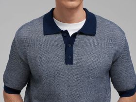 Джемпер-поло из хлопка