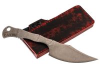 Нож Barmaley Knives Баньши S, сталь AUS-10Co, красный