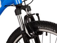 Подростковый велосипед Novatrack Extreme 24 7sp, год 2025, цвет Красный-Белый, ростовка 13