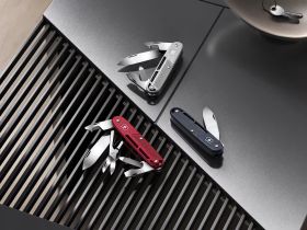 Нож перочинный Victorinox Synergy Alox, 7 функций, сталь 1.4110, рукоять алюминий, серый