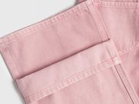 Широкие джинсы для девочек, Розовый