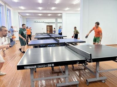 Соревнования по настольному теннису провели для сотрудников «Якутугля»